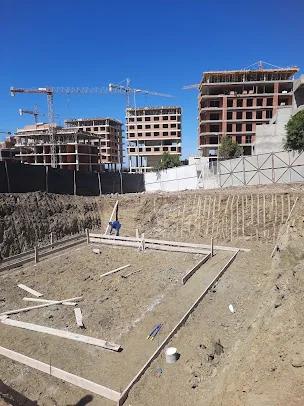 Terrassement et implantation